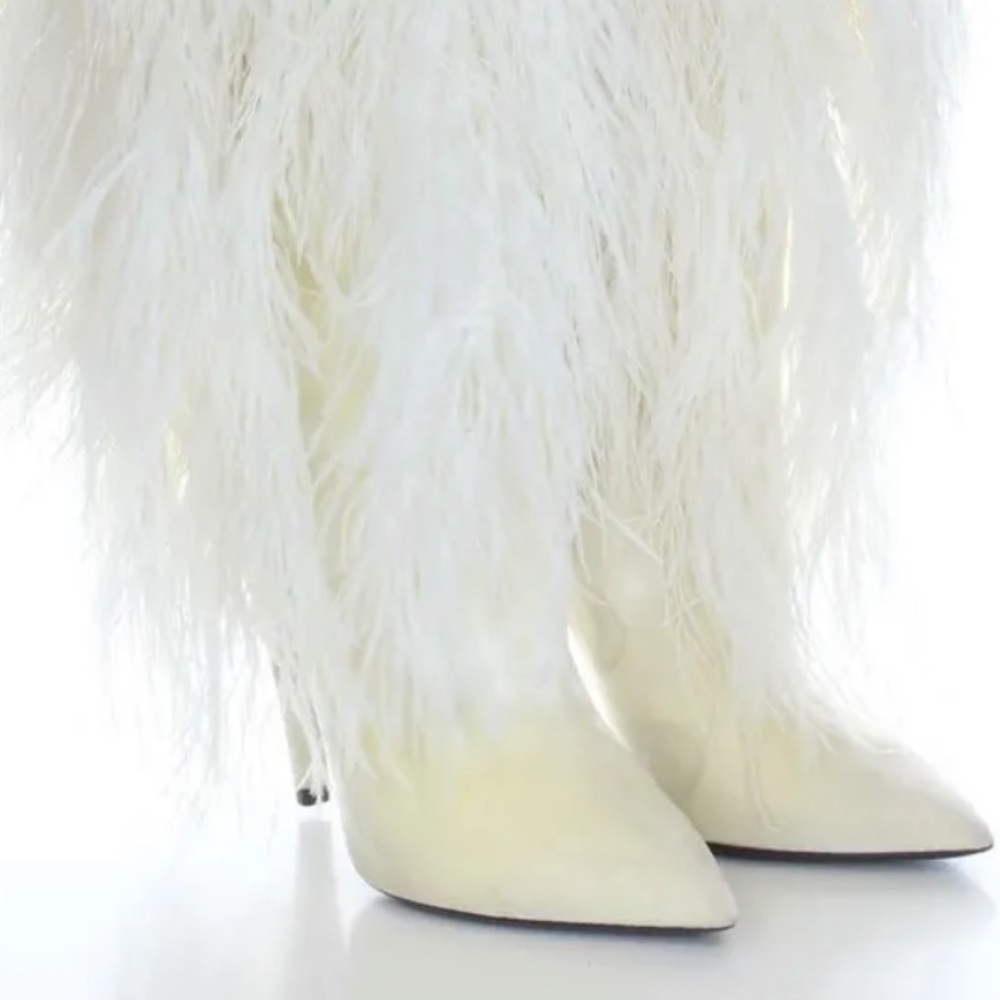 ‼️SOLD‼️ 😍 Saint Laurent Yeti Boots size 38 😍 - Picture 6 of 10